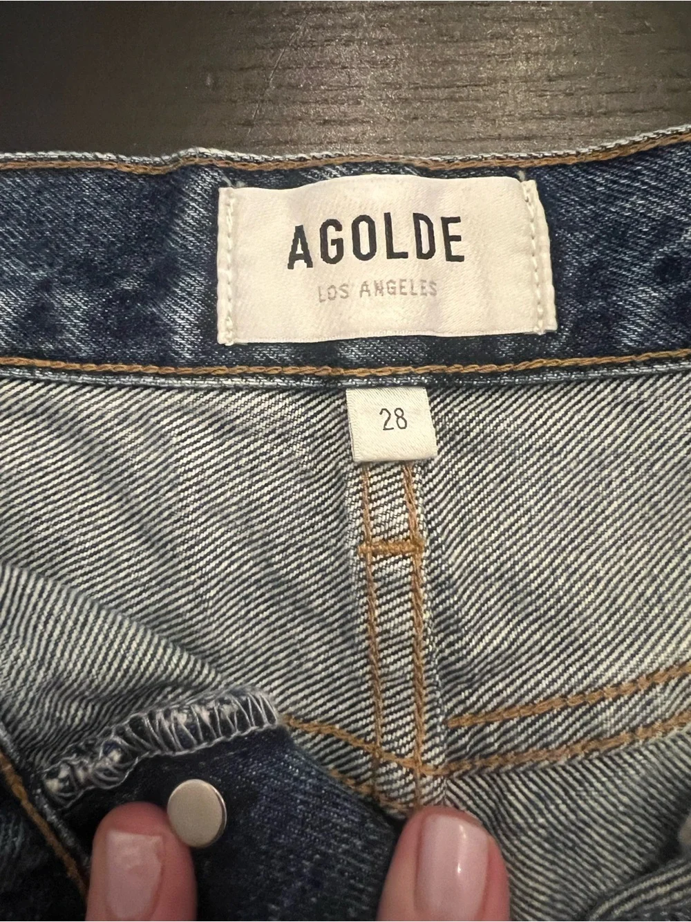 Agolde high rise